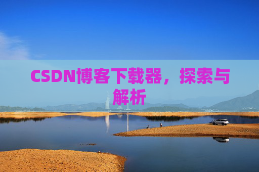 CSDN博客下载器，探索与解析